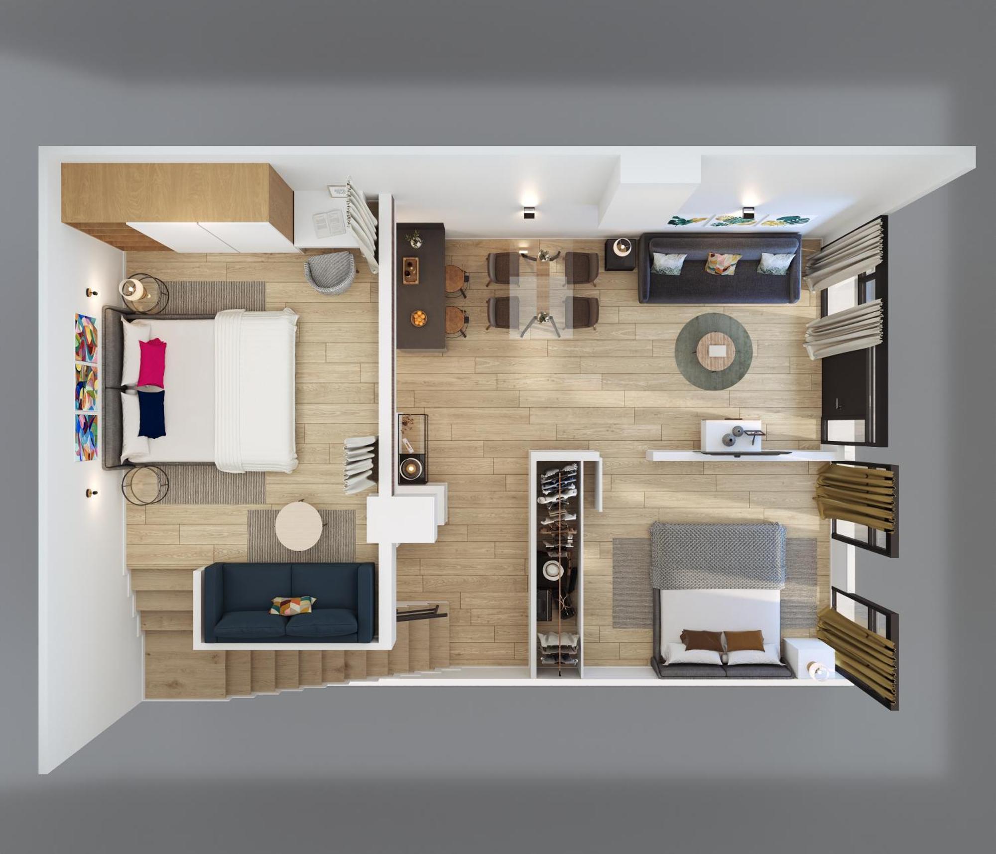 Apartament Duplex Moderno Y Acogedor Junto A Atocha Madryt Zewnętrze zdjęcie