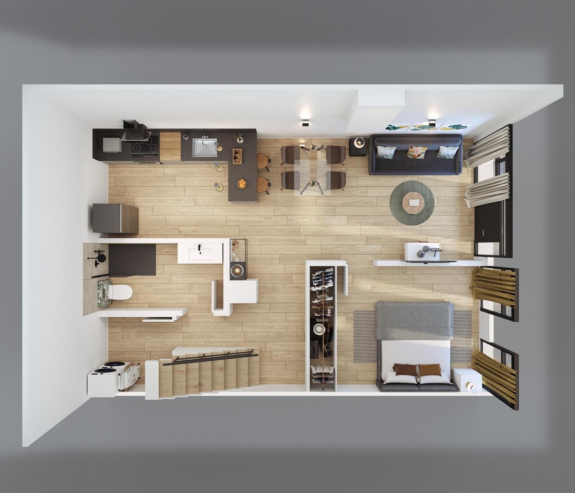 Apartament Duplex Moderno Y Acogedor Junto A Atocha Madryt Zewnętrze zdjęcie